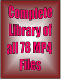 DOWNLOADs - Special Complete Library of all 17 sets - 78 MP4 Files